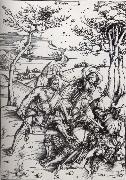 Albrecht Durer Hercules Killing the Molionides oil painting artist